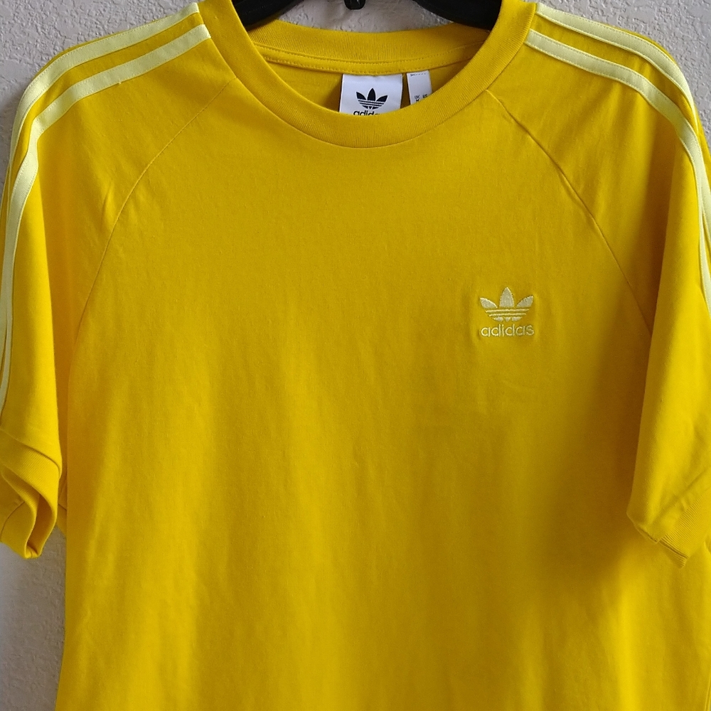 Yellow Adidas T-shirt